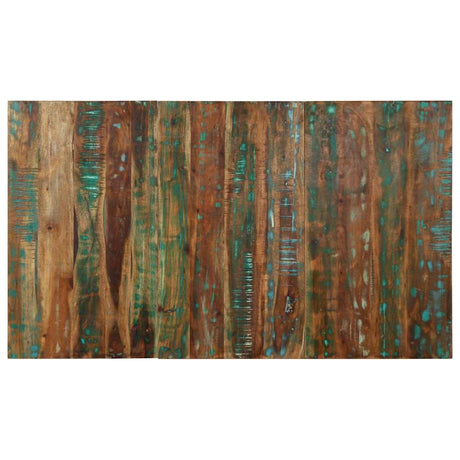 Headboard Multicolour 120 Cm Solid Wood Reclaimed