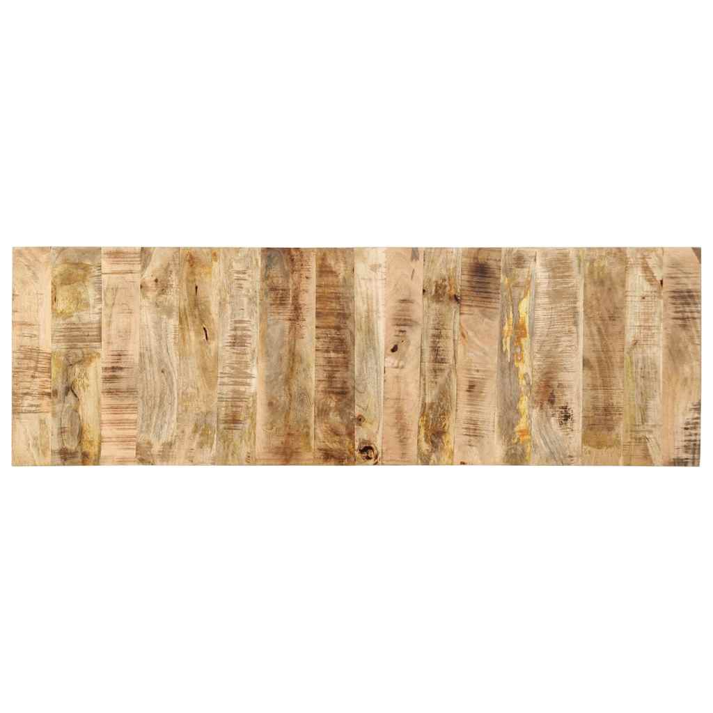 Headboard Multicolour 120 Cm Solid Wood Reclaimed