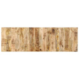 Headboard Multicolour 120 Cm Solid Wood Reclaimed