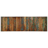 Headboard Multicolour 120 Cm Solid Wood Reclaimed
