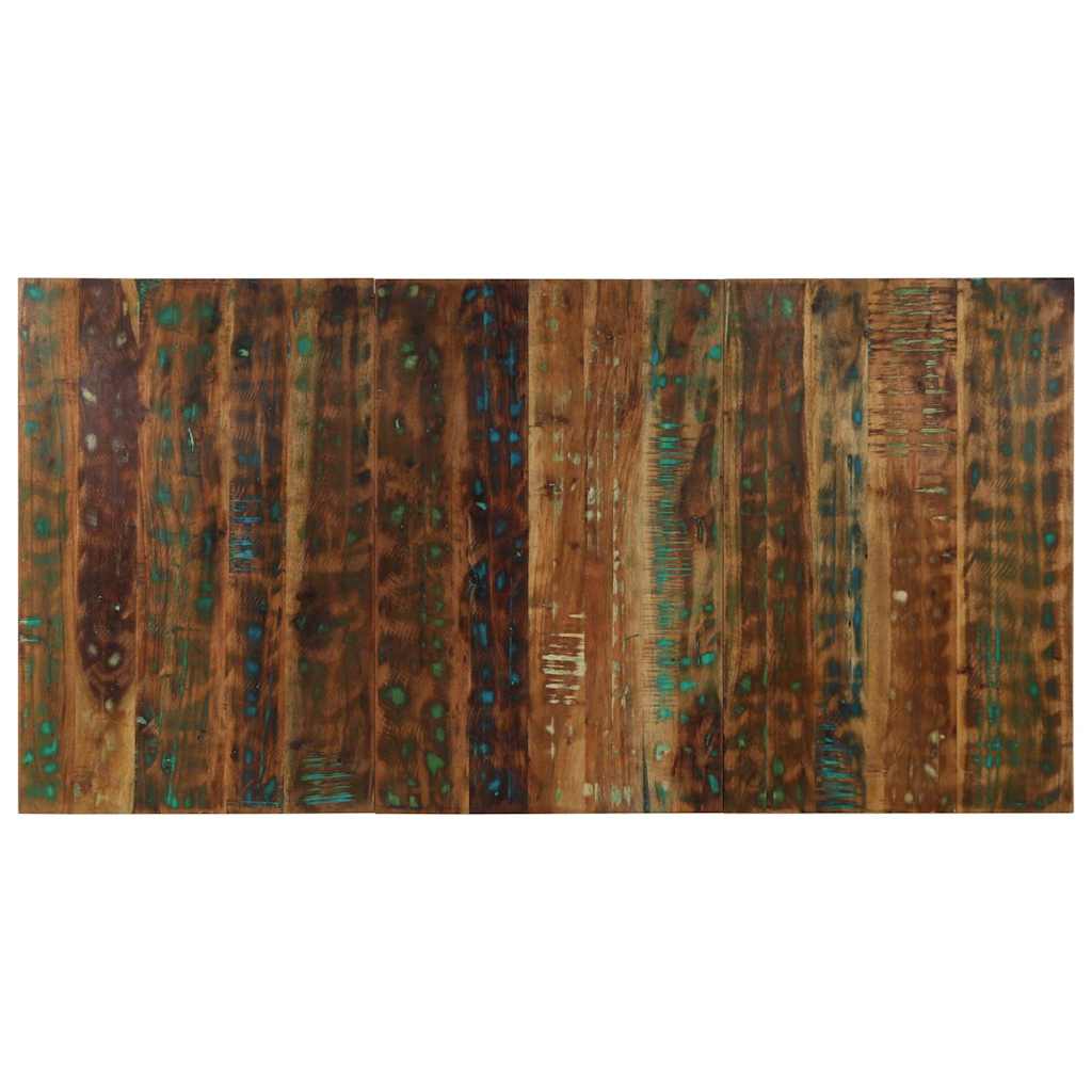 Headboard Multicolour 120 Cm Solid Wood Reclaimed