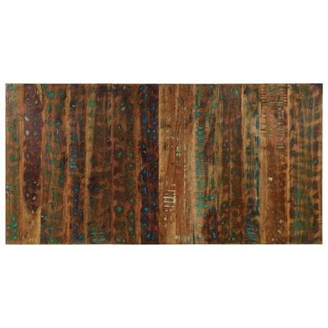 Headboard Multicolour 120 Cm Solid Wood Reclaimed
