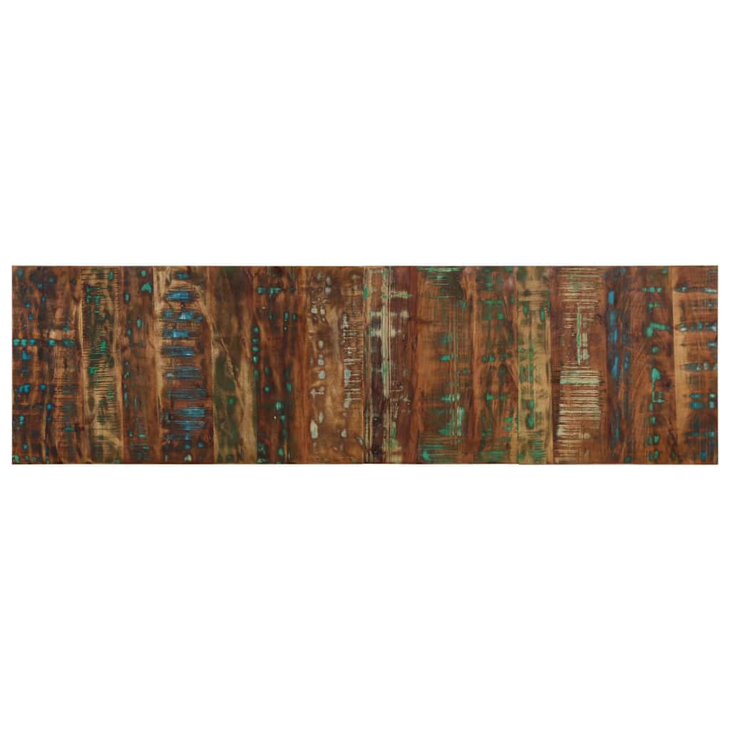 Headboard Multicolour 120 Cm Solid Wood Reclaimed