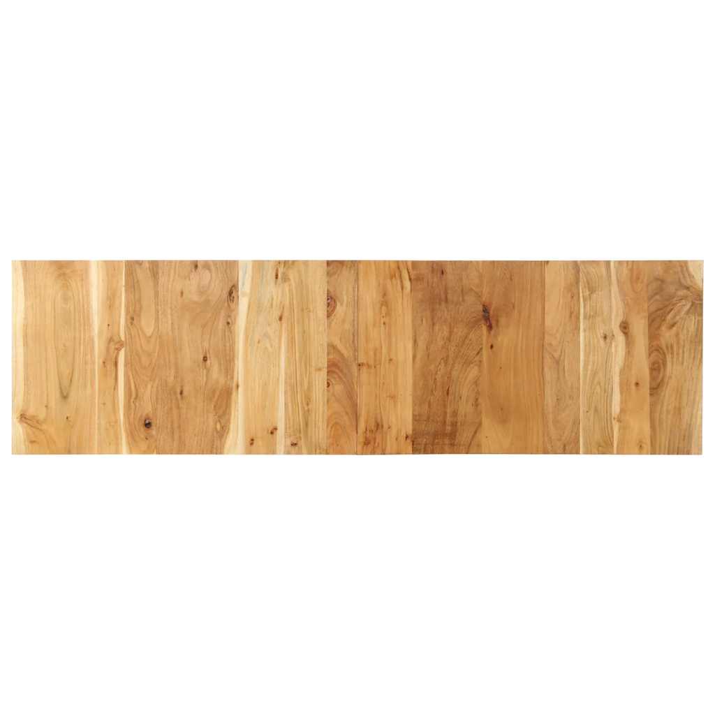 Headboard Multicolour 120 Cm Solid Wood Reclaimed