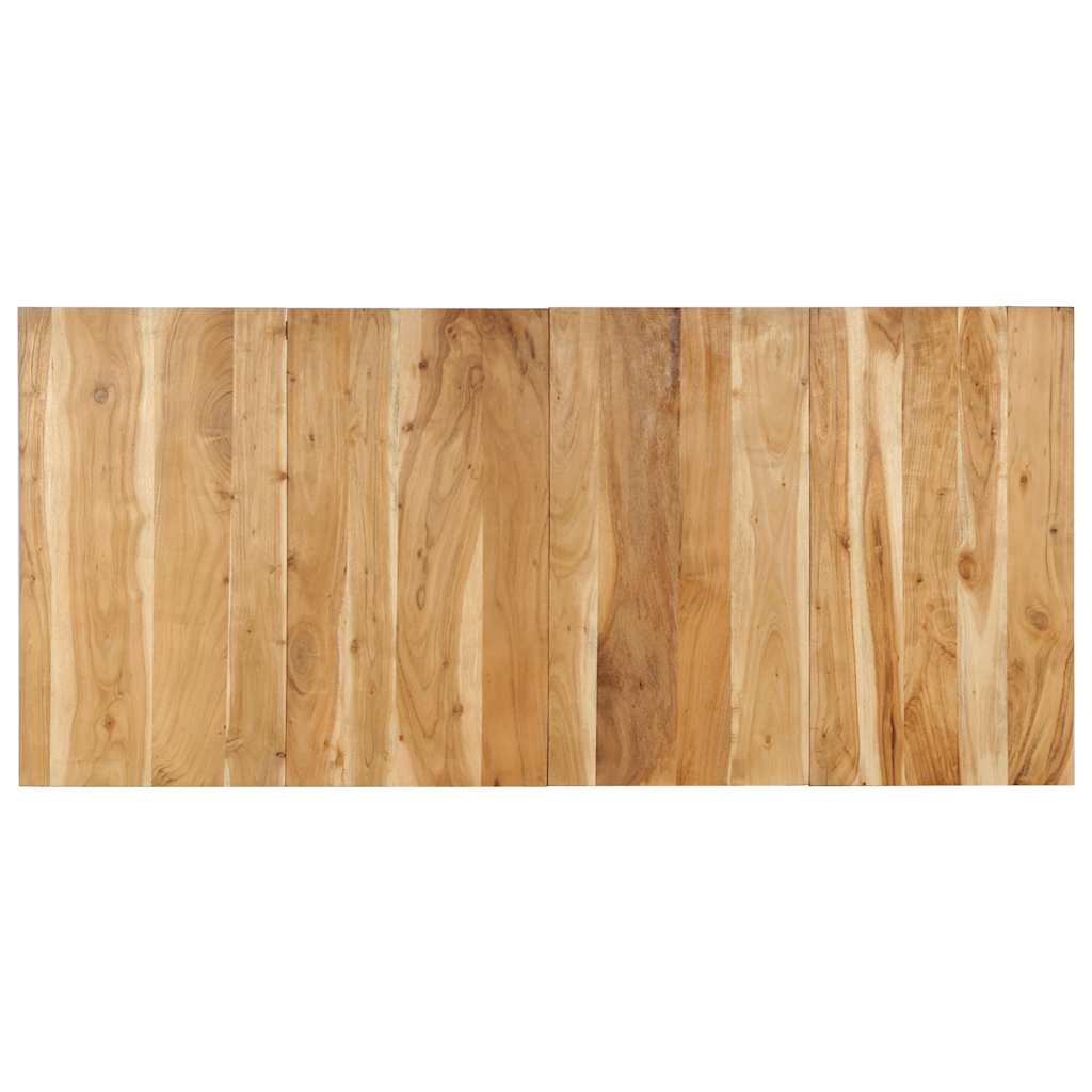 Headboard Multicolour 120 Cm Solid Wood Reclaimed