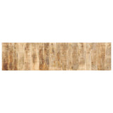 Headboard Multicolour 120 Cm Solid Wood Reclaimed