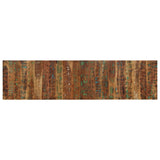 Headboard Multicolour 120 Cm Solid Wood Reclaimed