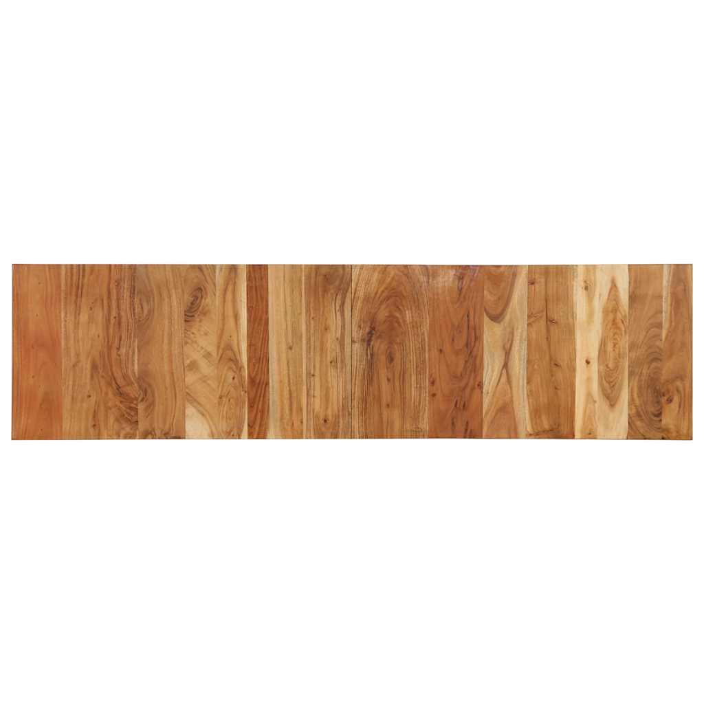 Headboard Multicolour 120 Cm Solid Wood Reclaimed