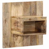 Bedside Cabinet Solid Wood Acacia