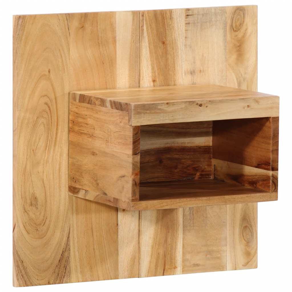 Bedside Cabinet Solid Wood Acacia