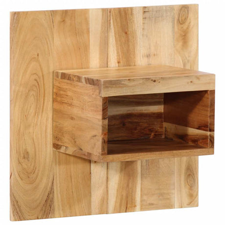 Bedside Cabinet Solid Wood Acacia