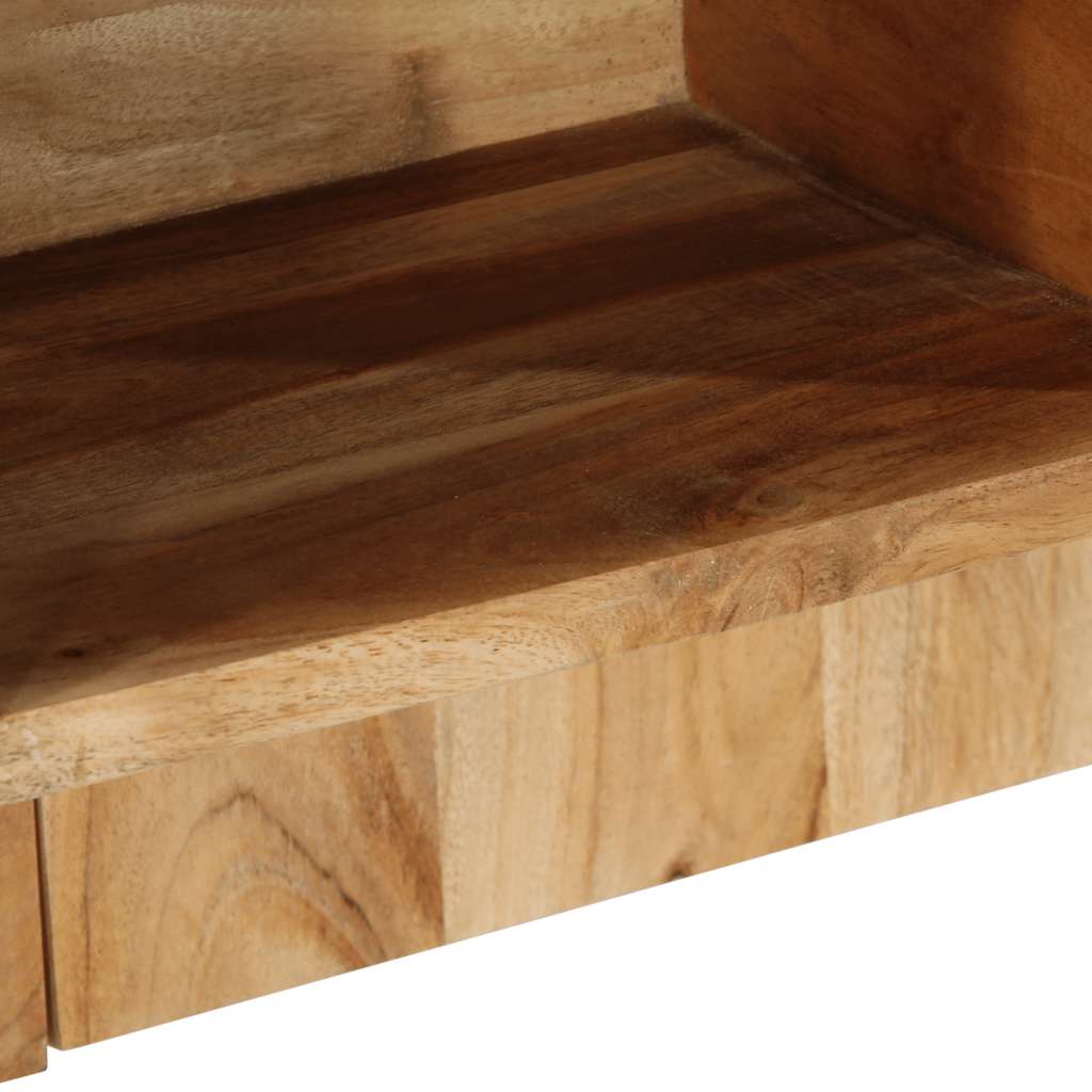 Bedside Cabinet Solid Wood Acacia