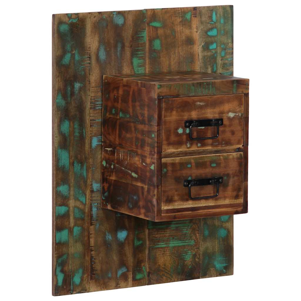 Bedside Cabinet Solid Wood Acacia