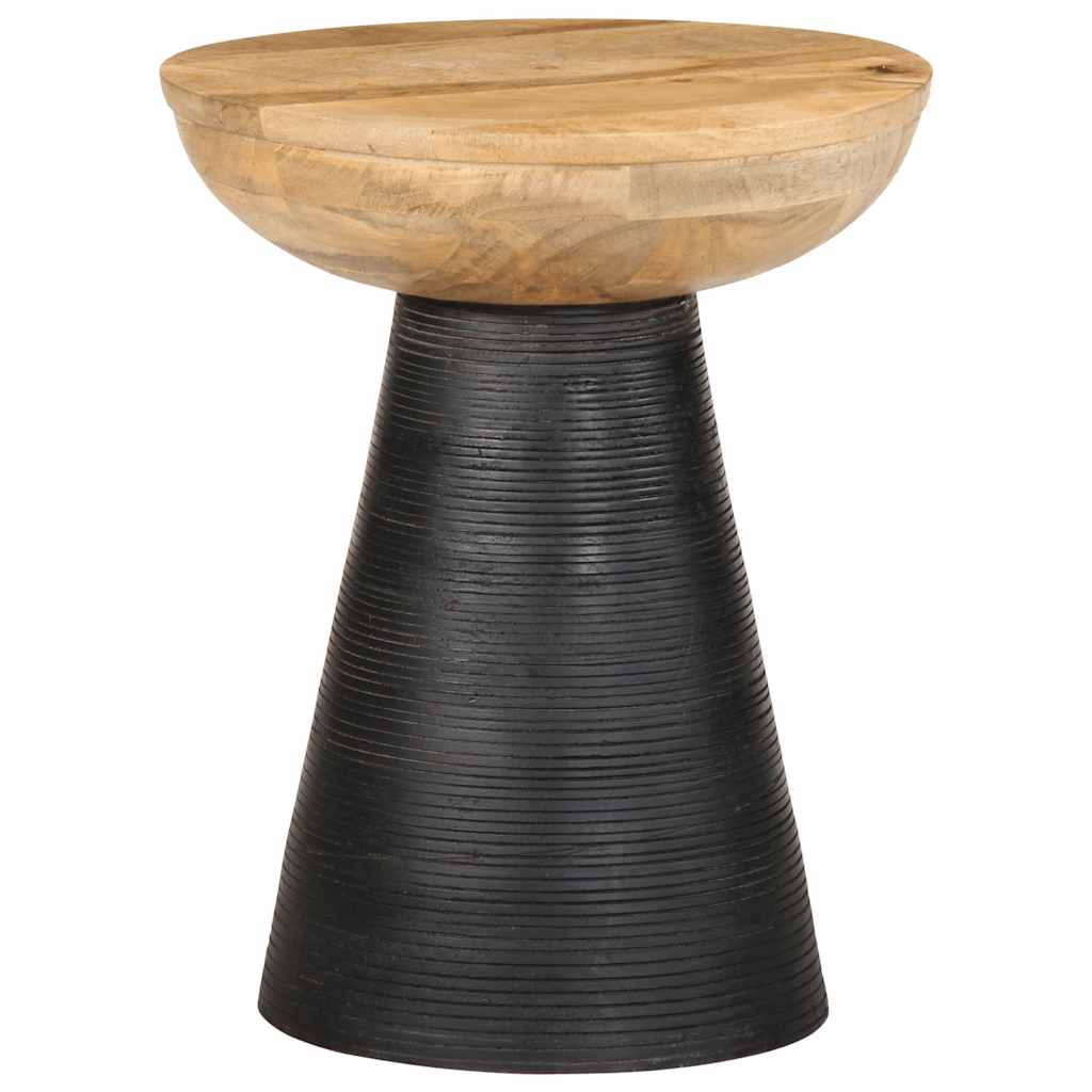 Side Table Ø37X45 Cm Solid Wood Mango