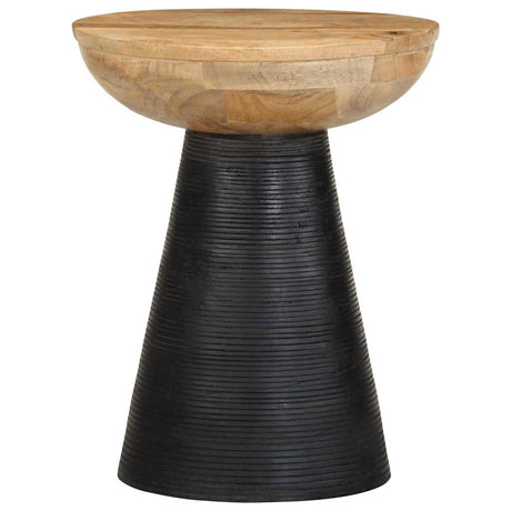 Side Table Ø37X45 Cm Solid Wood Mango