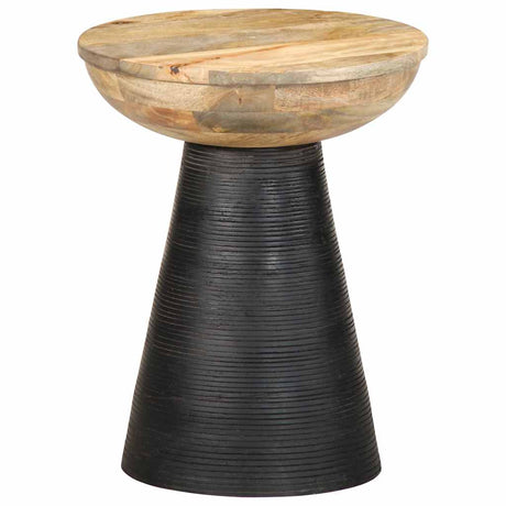 Side Table Ø37X45 Cm Solid Wood Mango