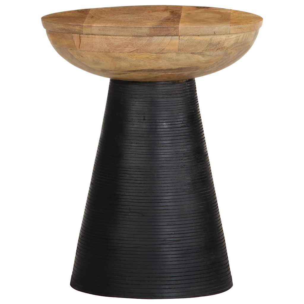 Side Table Ø37X45 Cm Solid Wood Mango