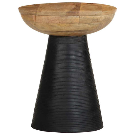 Side Table Ø37X45 Cm Solid Wood Mango