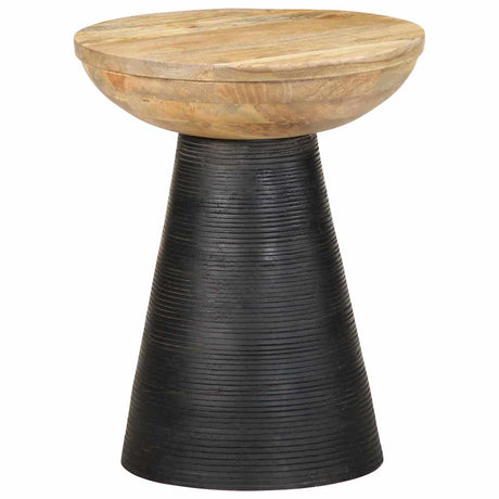 Side Table Ø37X45 Cm Solid Wood Mango