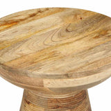 Side Table Ø37x45 cm Solid Wood Mango