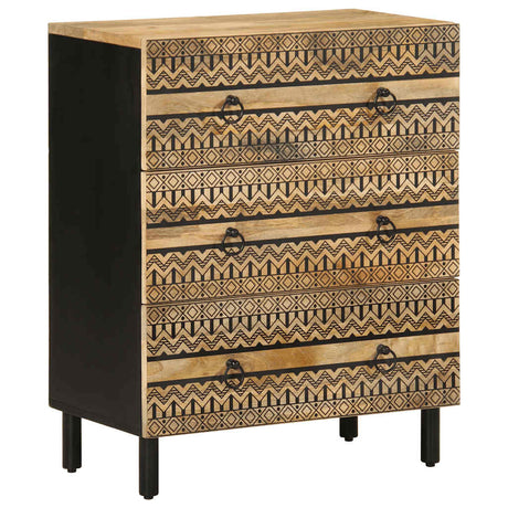 Sideboards 2 Pcs Solid Wood Mango