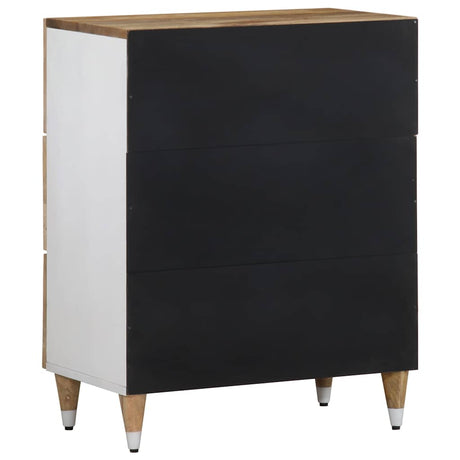 Sideboards 2 Pcs 60X33.5X75 Cm Solid Wood Mango