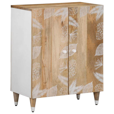 Sideboards 3 Pcs 60X33.5X75 Cm Solid Wood Mango