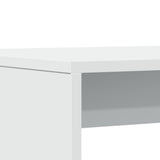 3 Piece Dining Table And Bench Set Engineered Wood
