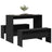 3 Piece Dining Table And Bench Set Engineered Wood