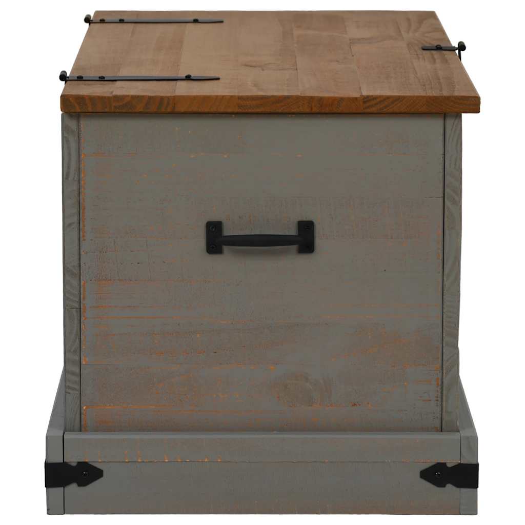 Storage Chest Halden 91X48X47 Cm Solid Wood Pine