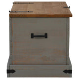 Storage Chest Halden 91X48X47 Cm Solid Wood Pine