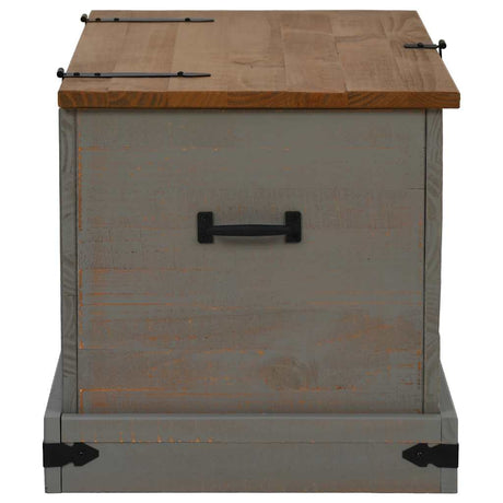 Storage Chest Halden 91X48X47 Cm Solid Wood Pine