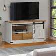 Tv Cabinet Halden With Sliding Door 110X40X60 Cm Solid Wood