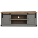 Tv Cabinet Halden 2 Sliding Doors 150X40X60 Cm Solid Wood