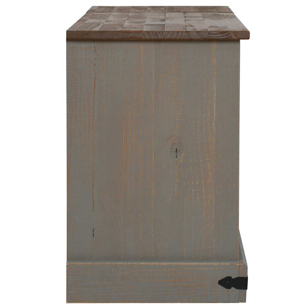 Tv Cabinet Halden 2 Sliding Doors 150X40X60 Cm Solid Wood