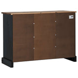 Sideboard Halden 2 Sliding Doors 112X40X80 Cm Solid Wood