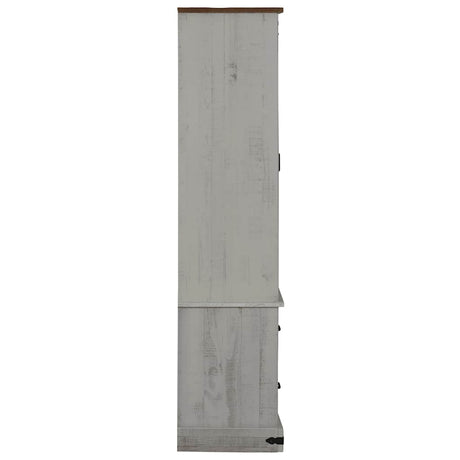 Wine Cabinet Halden With Wine Racks And Sliding Door Pine