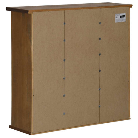 Hanging Cabinet Halden 2 Sliding Doors 75X22.5X70 Cm Pine