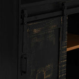 Wine Cabinet Halden With Wine Racks And Sliding Door Pine