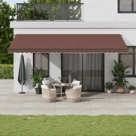 Manual Retractable Awning