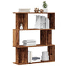 Book Cabinet/Room Divider 80X24X96 Cm Engineered Wood