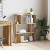 Book Cabinet/Room Divider 80X24X96 Cm Engineered Wood