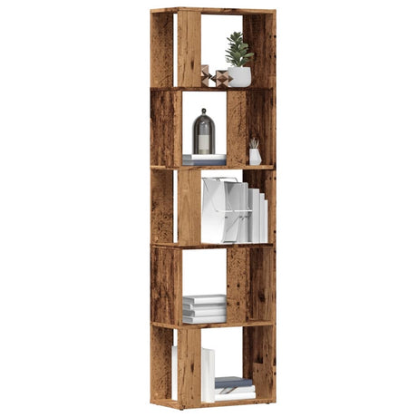 Book Cabinet/Room Divider 45X24X159 Cm Engineered Wood