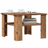 Coffee Table 60X60X42 Cm Engineered Wood