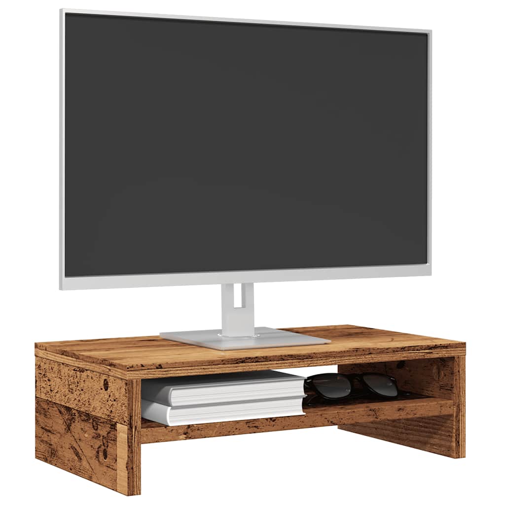 Monitor Stand 42X24X13 Cm Engineered Wood