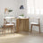 Dining Table 110X60X75 Cm Engineered Wood