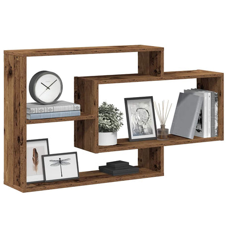 Wall Shelf 104X20X58.5 Cm Engineered Wood