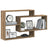 Wall Shelf 104X20X58.5 Cm Engineered Wood