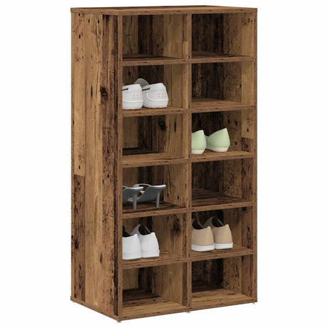 Shoe Rack 54X34X100.5 Cm Engineered Wood