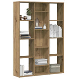 Room Divider/Book Cabinet 100X24X140 Cm Engineered Wood